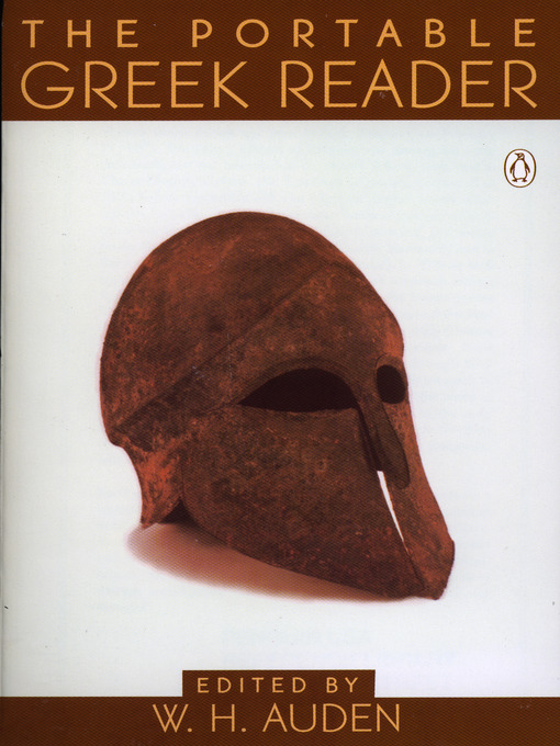 Title details for The Portable Greek Reader by W. H. Auden - Available